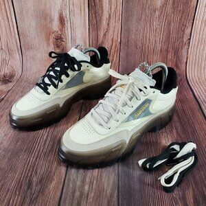 Reebok Cardi B x Club C Birthday Release Womens 7.5 Chalk White Black FZ4928